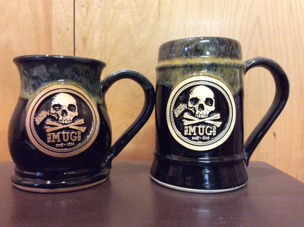 why custom beer steins make a better mug club grey fox pottery